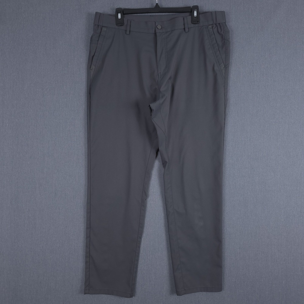 Jack Archer Jetsetter Pants Mens 36x30 (Fits 36x29) Charcoal Performance Chino